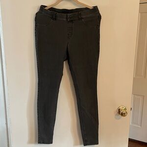 HUE Women's Dark Gray Skinny Jeans